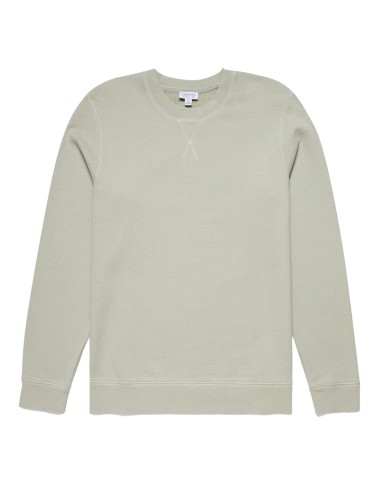 Sunspel Loopback Sweatshirt Pistachio 2023