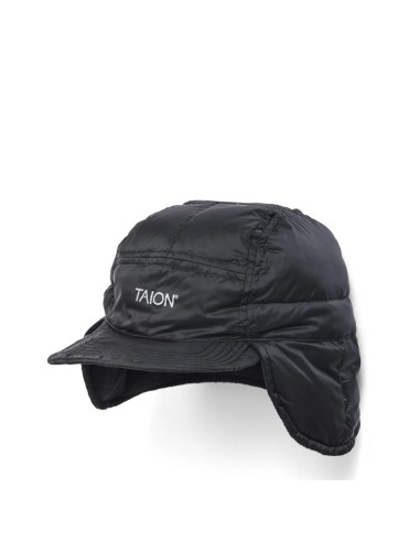 Taion Basic Dog Ear Down Cap Black pas chere